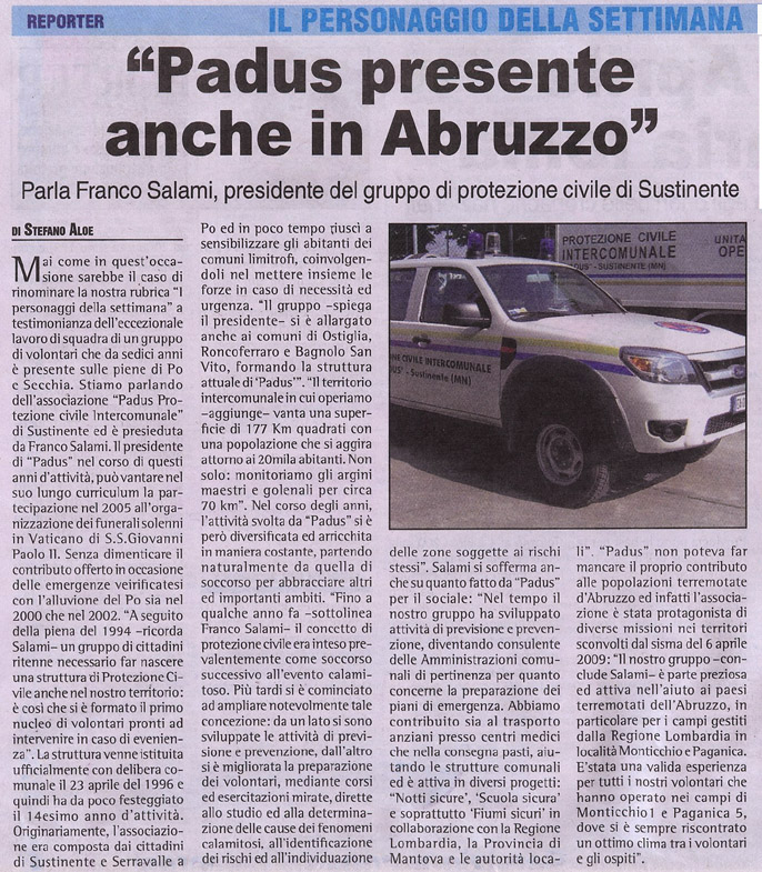 Intervista Padus