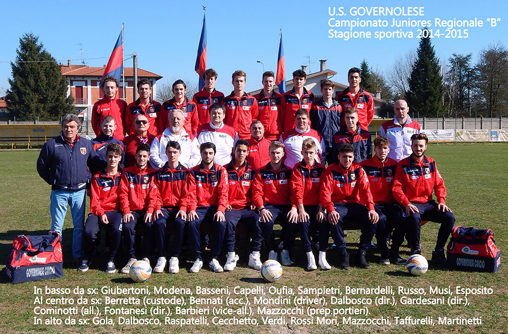 Governolese Juniores 2014_15