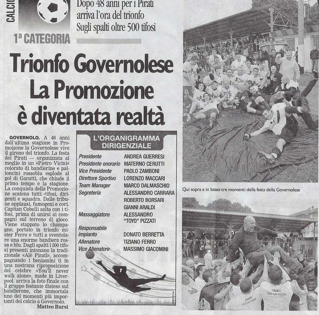 Promozione 2010